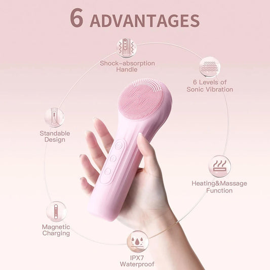 BelleCelestia™ Advanced Sonic Facial Cleansing Brush