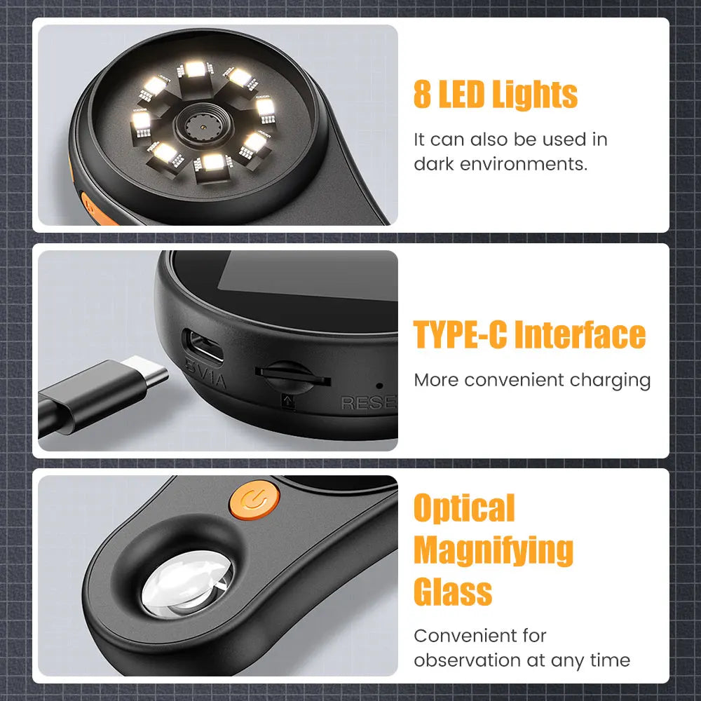 Digital Skin Analysis Machine Wireless Dermatoscope for Skin Analyzer Beauty Facial Examination Test Home Beauty Health Care